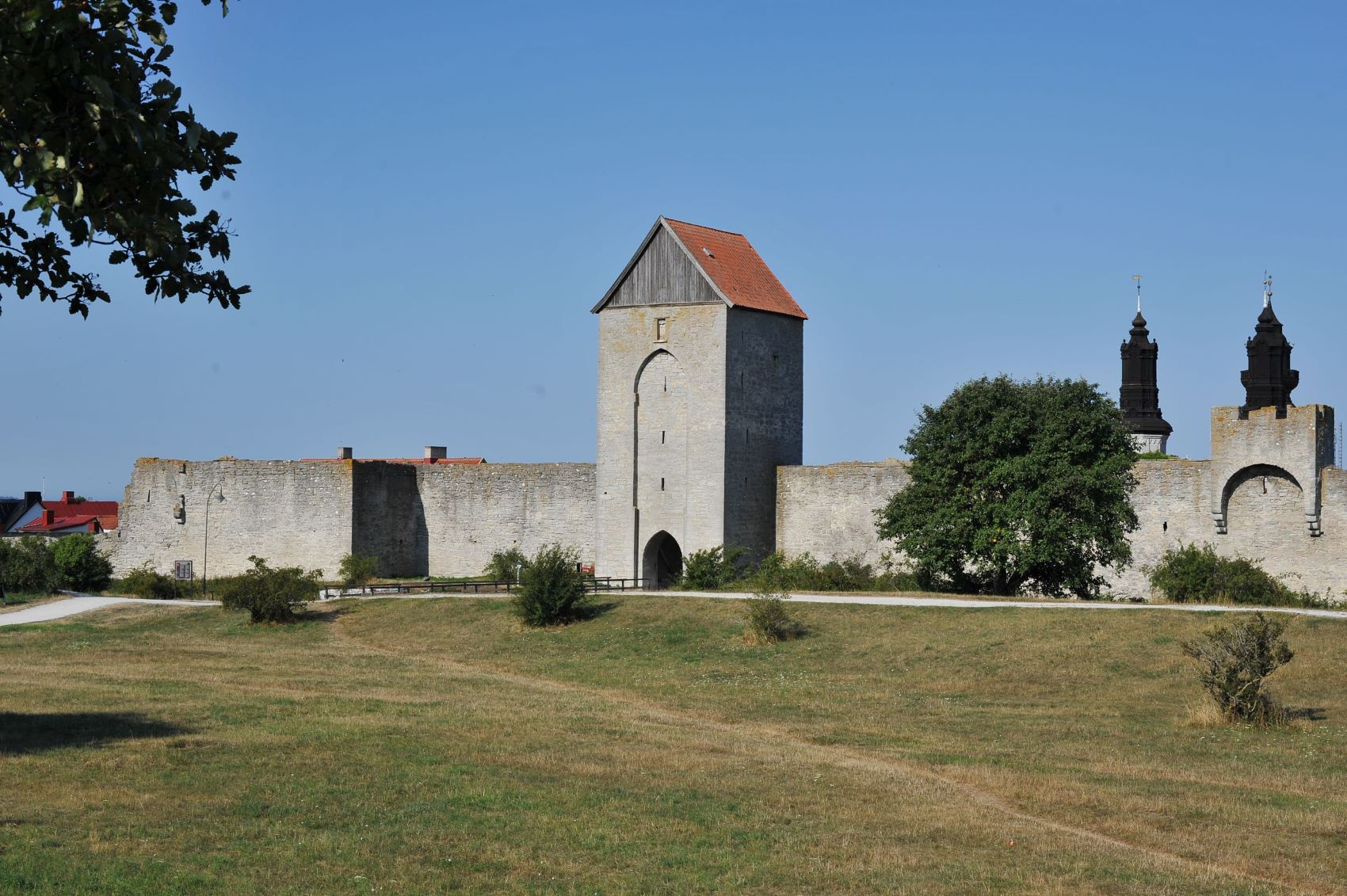 Dalmanstornet, en del av Visby ringmur