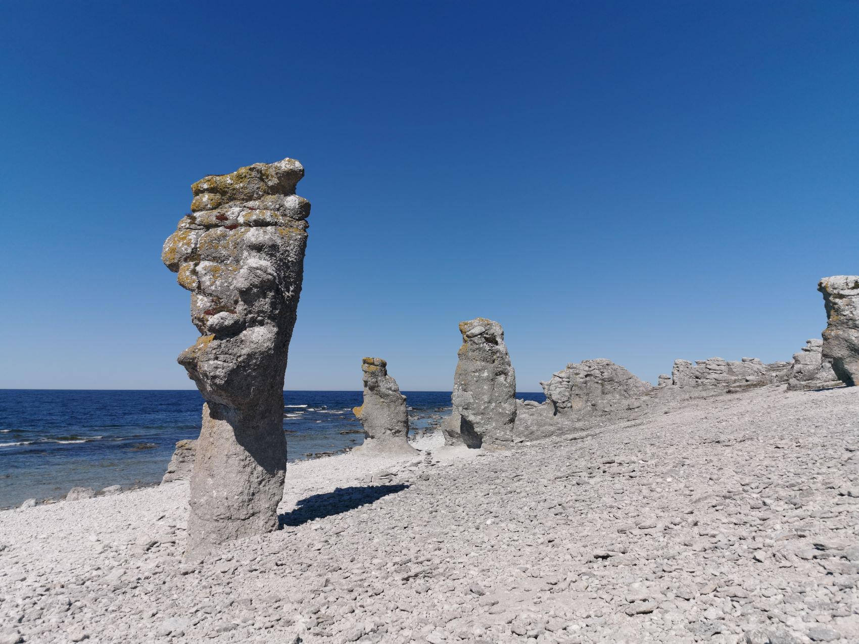 Langhammars raukområde på Fårö