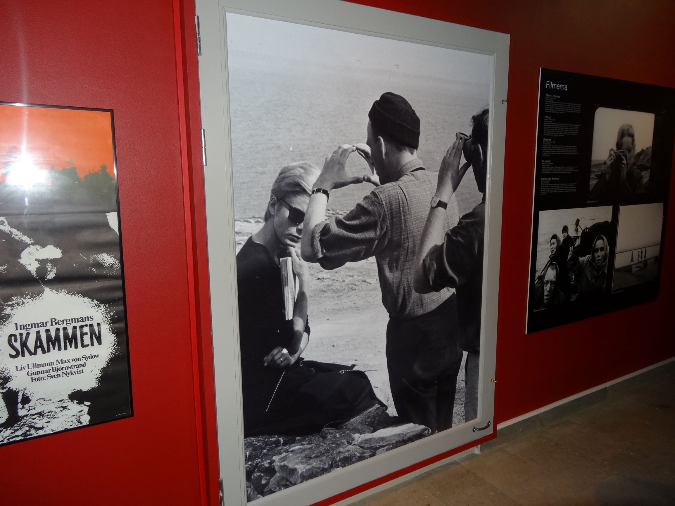 Foto på Ingemar Bergman på Bergmancenter