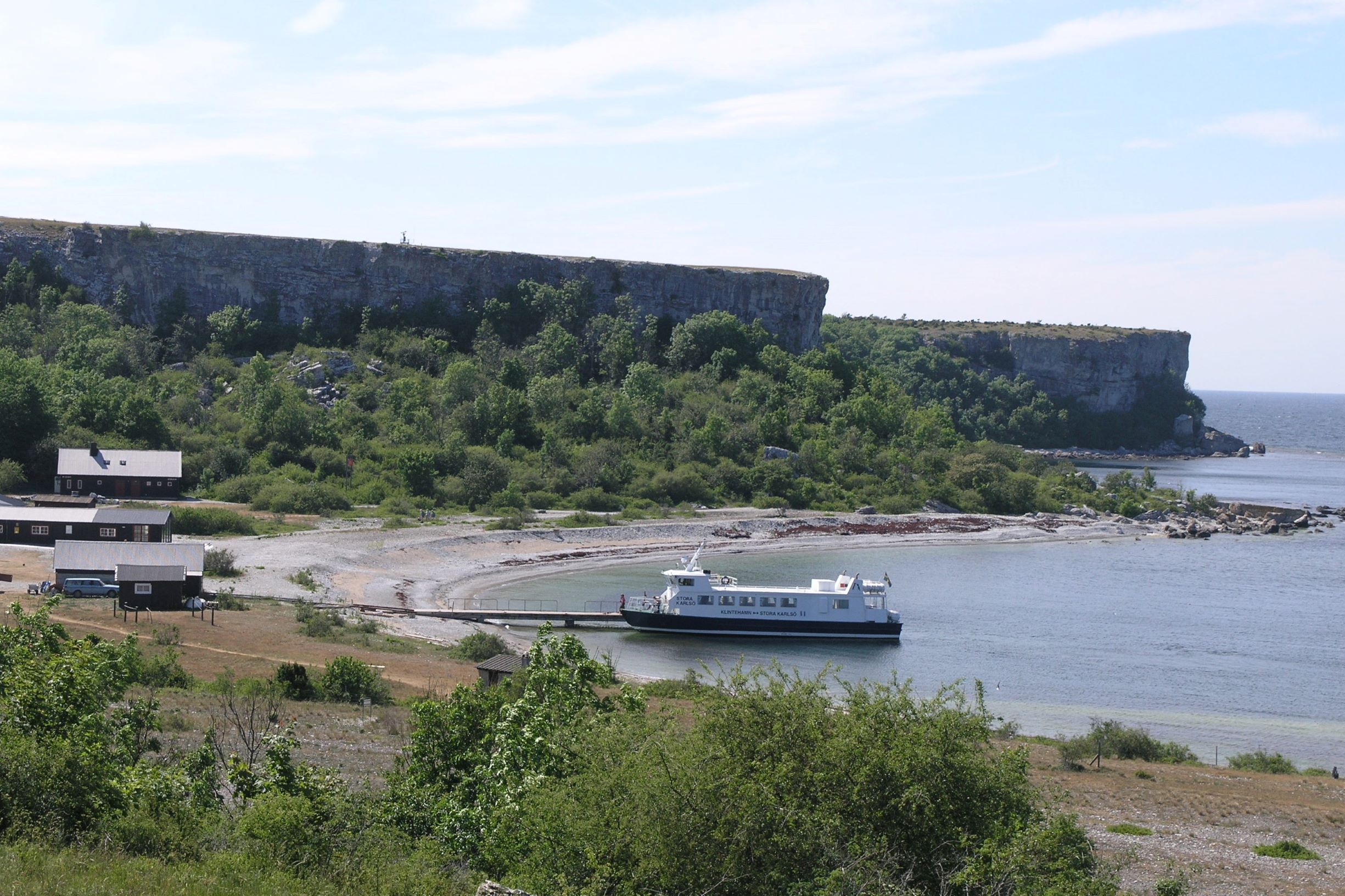 Färjan på Stora Karlsö