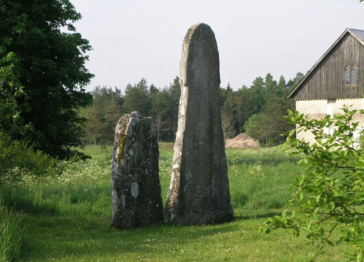 två bildstenar
