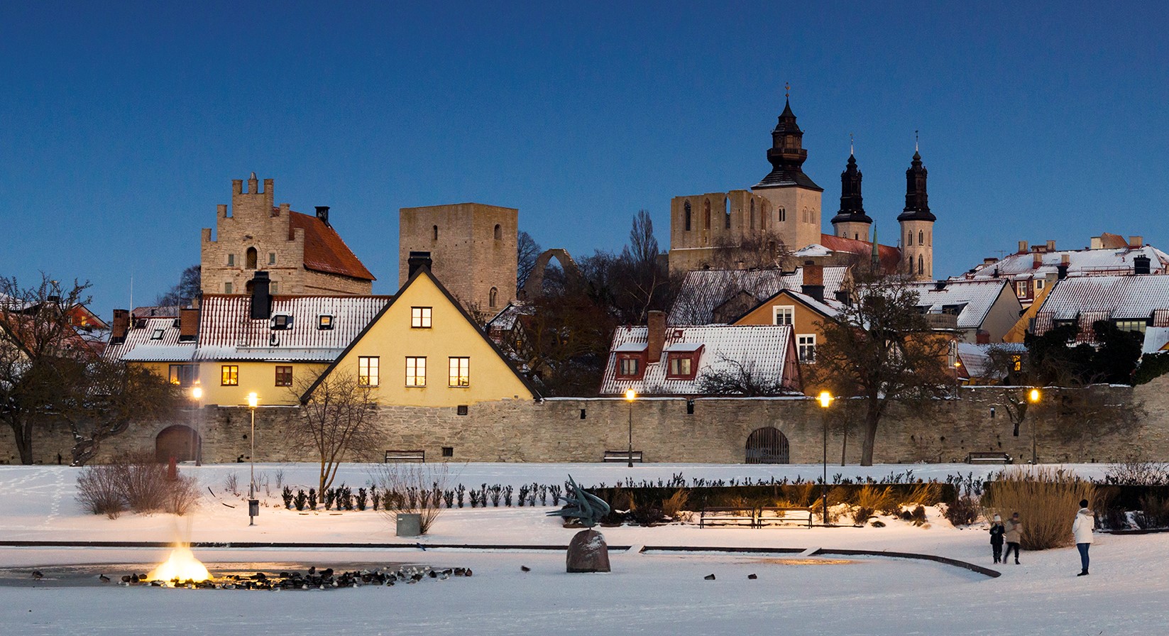 snö i almedalen