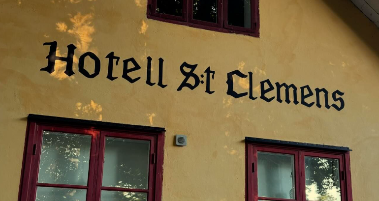 Hotellets framsida
