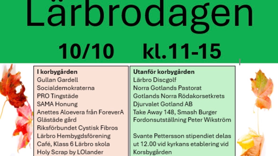 Lärbrodagen 2026