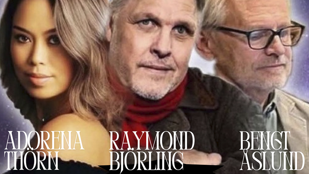 Julkonsert – nostalgi och buktalardrömmar Med Raymond Björling, Adorena Thörn och Bengt Åslund.