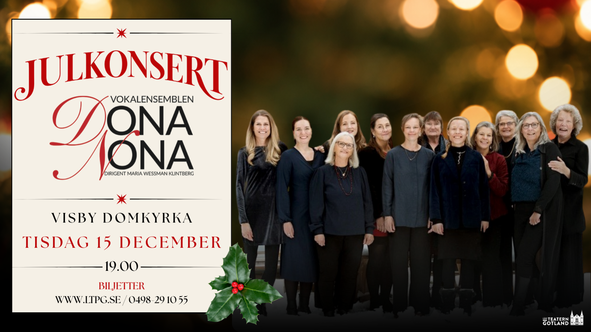 Julkonsert med Dona Nona
